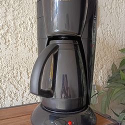 $25 Gevalia Kaffe Auto Drip Coffee Maker Machine 8 Cup Thermal Glass Carafe Black