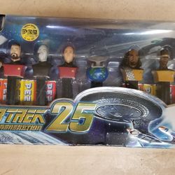 Star Trek PEZ Collectors Set NEW IN BOX Exclusive Next Generation 25th Anniversity