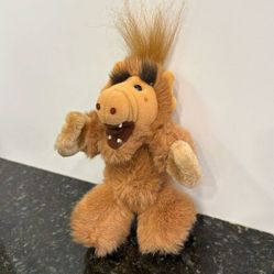 Ganz Bros ALF Plush Finger Puppet  8 Inch Vintage 1987 