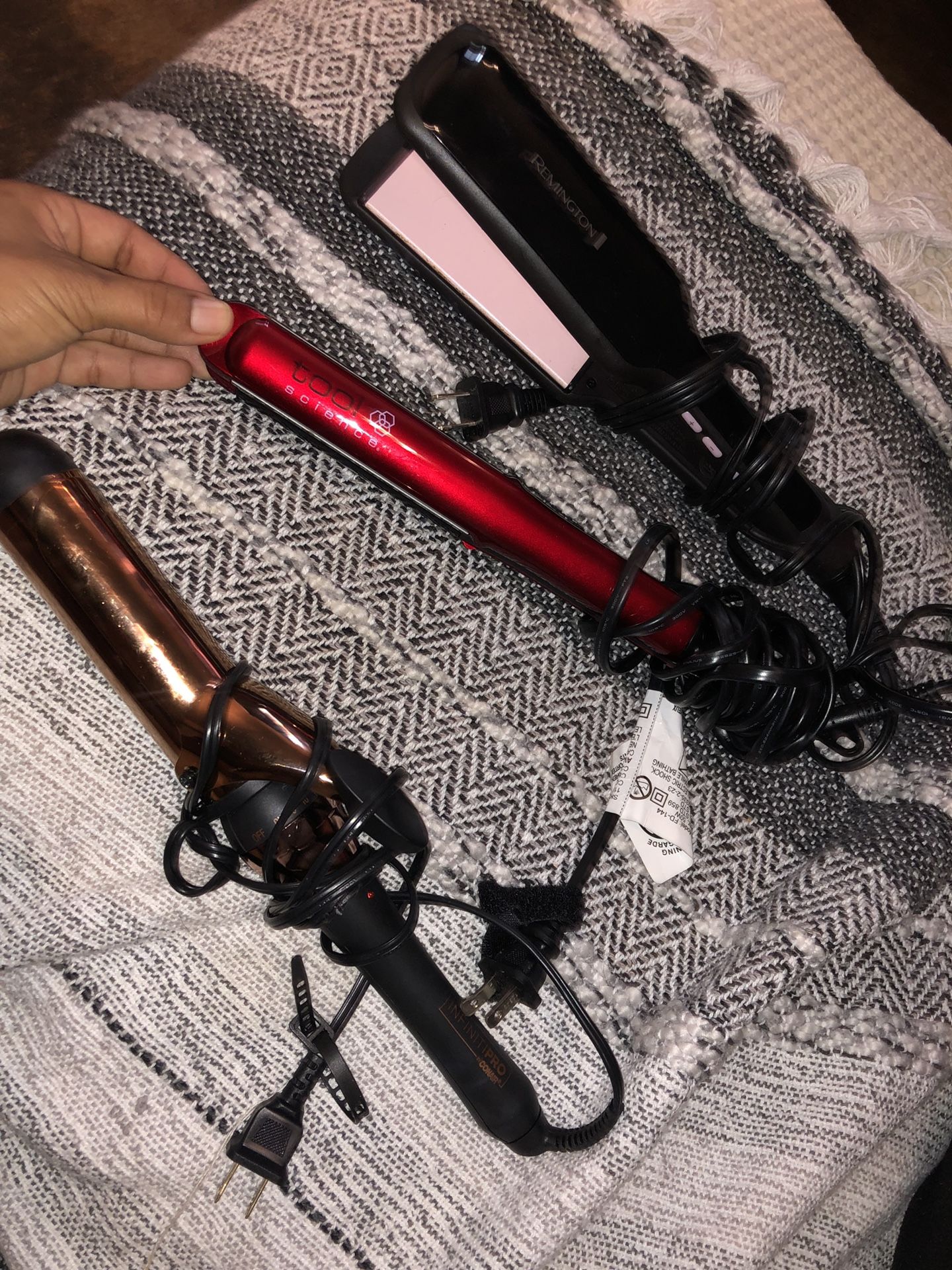 Hair Straighteners and Curler