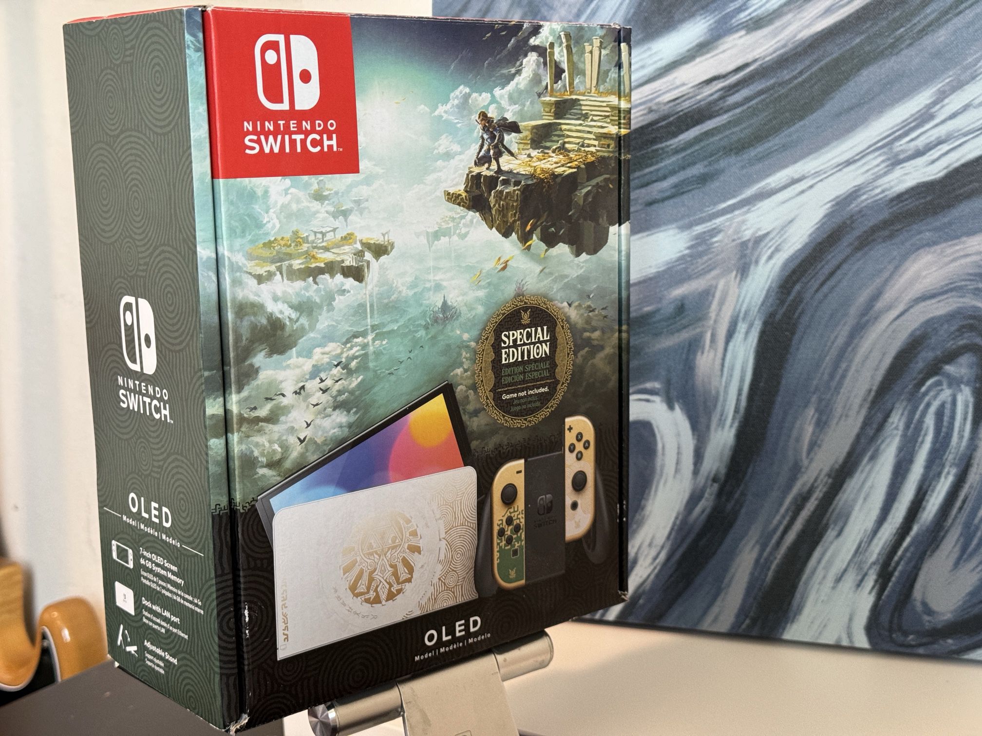 Zelda Tears Of The Kingdom Special Edition Nintendo Switch OLED With Matching Carrying  Case, Animal Crossing, Super Mario 3D World Super Mario U.
