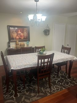 Comedor Dining Table With Buffet Table Picture Frame