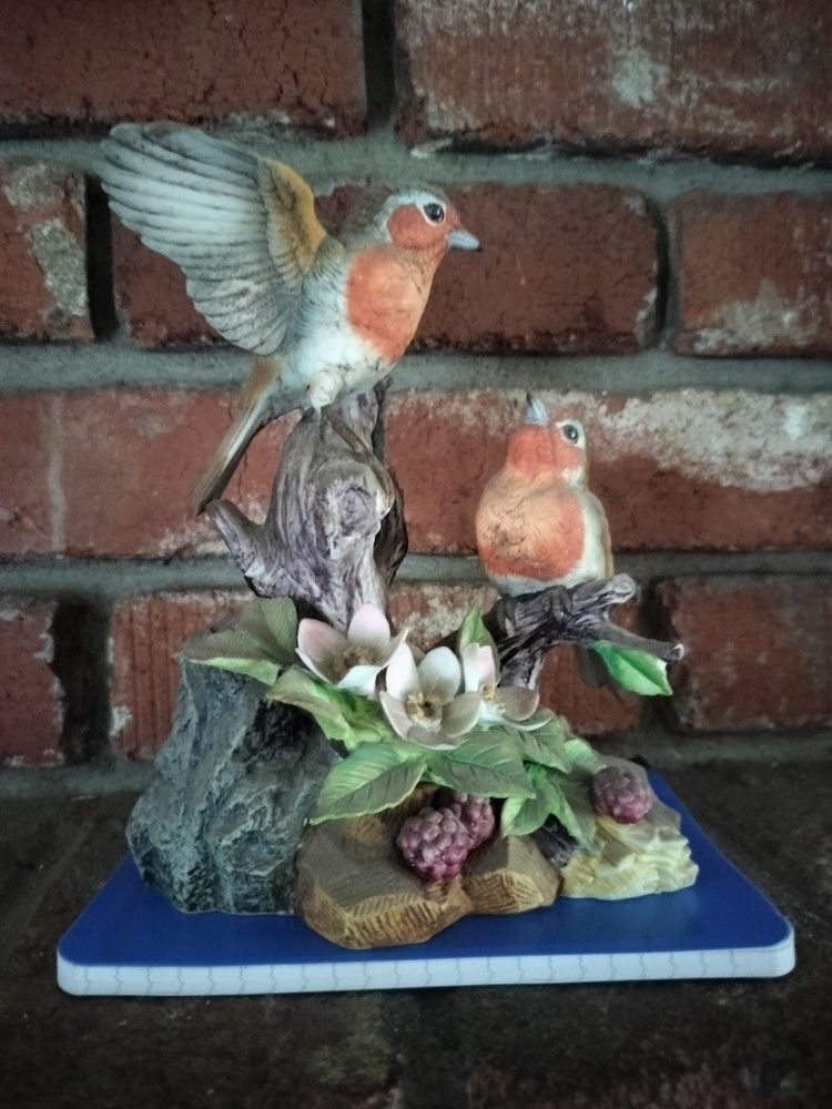 Six Bird Statues $20 Or Best Offer