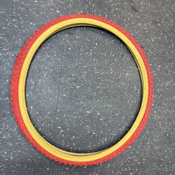 26x1.75 Red And Gum Wall Tire $20 For The Pair 