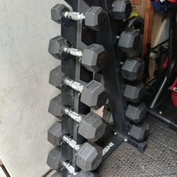 Inspire Dumbbells Set 5-30lb Weight Set.