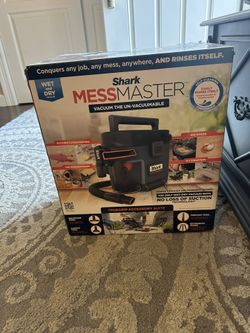 MESSMASTER Shark Vacuum Brand New Never Opened
