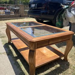 Coffee Table With 2 Side Tables 