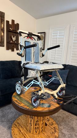Brand new Handicap transport wheelchair