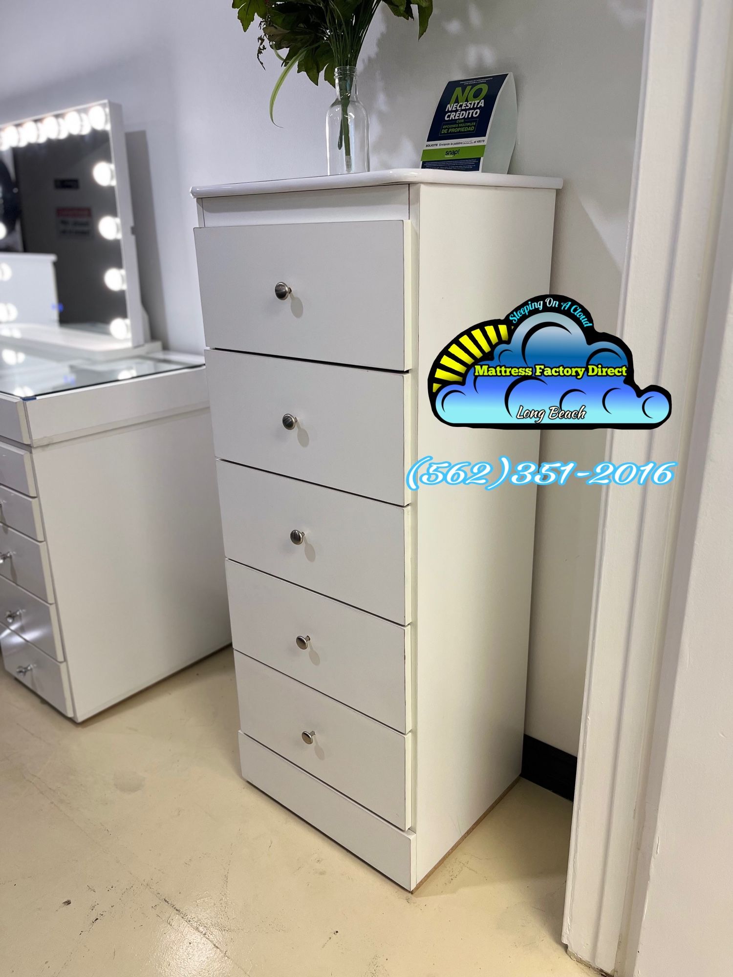 Skinny Slim White Five Drawer Chest Mueble,New Products : American Fashion Style Bags On Sale