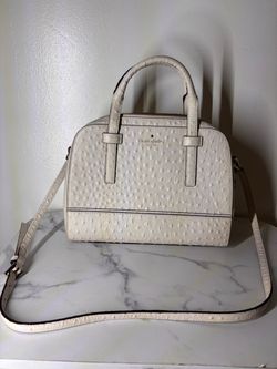 Kate Spade New York Ostrich Embossed Satchel