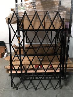 Expandable gates (expands as wide as 57 inches)