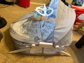 portable basset for outdoors