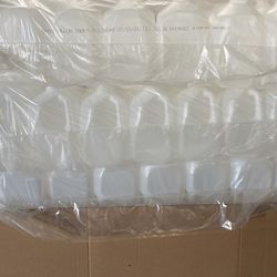 Skid Of Clear Gallon Jugs