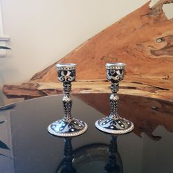 Pair Vintage Candlestick Holder