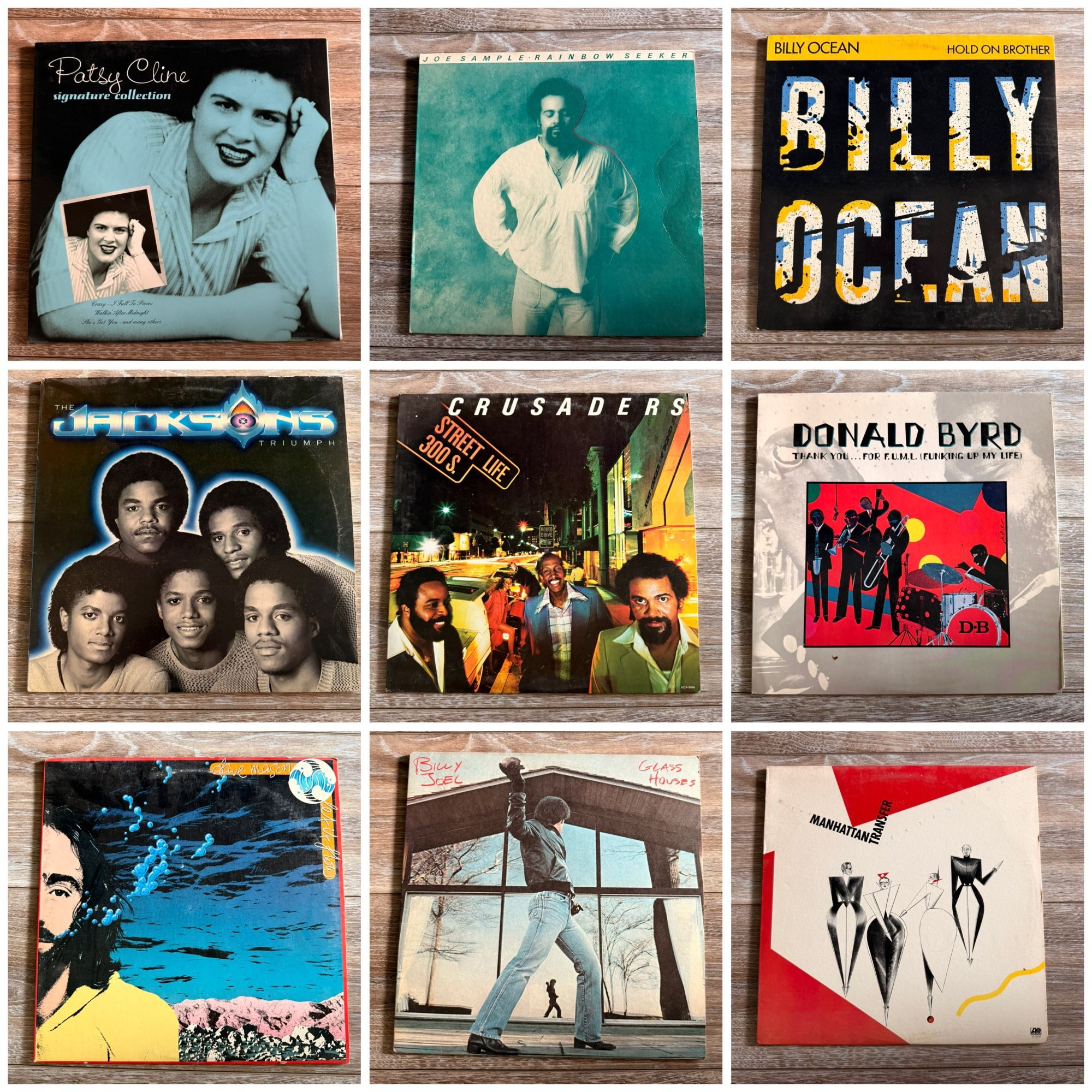 LP Vinyls Old Records Vintage Lot Bundle 70s 80s