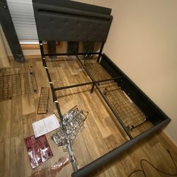 Full Sized Bed Frame And Mattress 