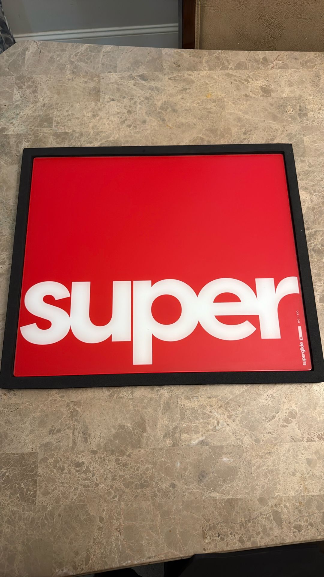 Pulsar superglide GLASS gaming mouse pad size XL