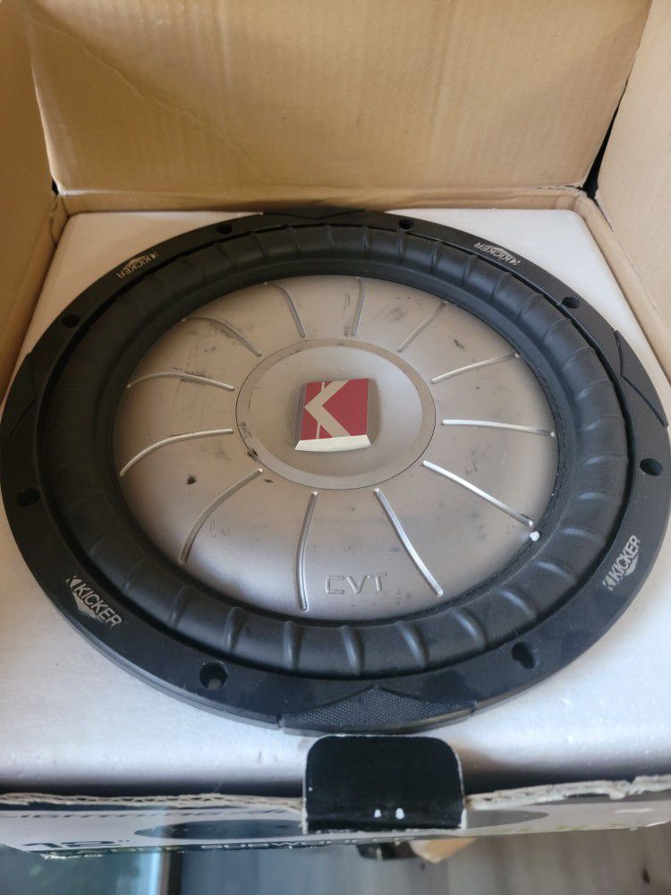 Kicker Shallow 12 Inch Subs No Box! $130 Firm