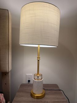 Sets of 2 night lamps with bulb included