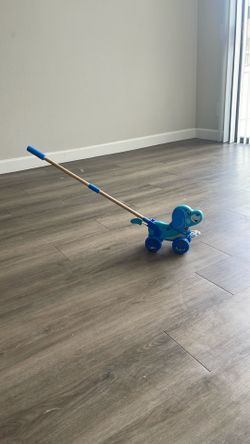 Kids puppy push toy