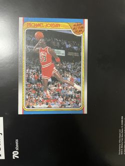 A 1988 Michael Jordan fleer All-Star team