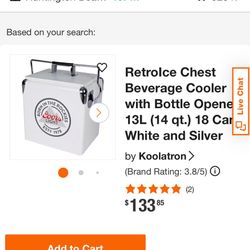 Retro Coors Light Cooler