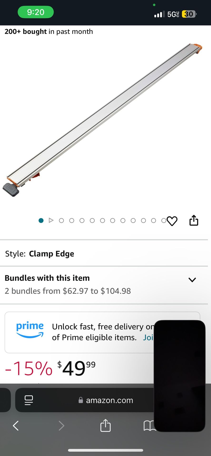 50” Cutting Edge Tool