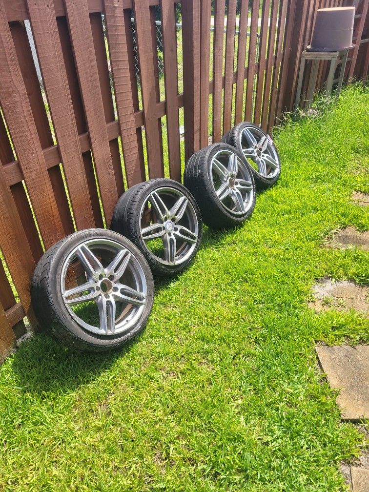 amg mercede benz sets of 19" rim