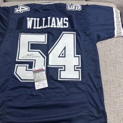 Sam Williams Signed Autograph Custom Jersey - JSA Coa - Dallas Cowboys