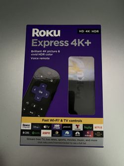 Roku express 4k+
