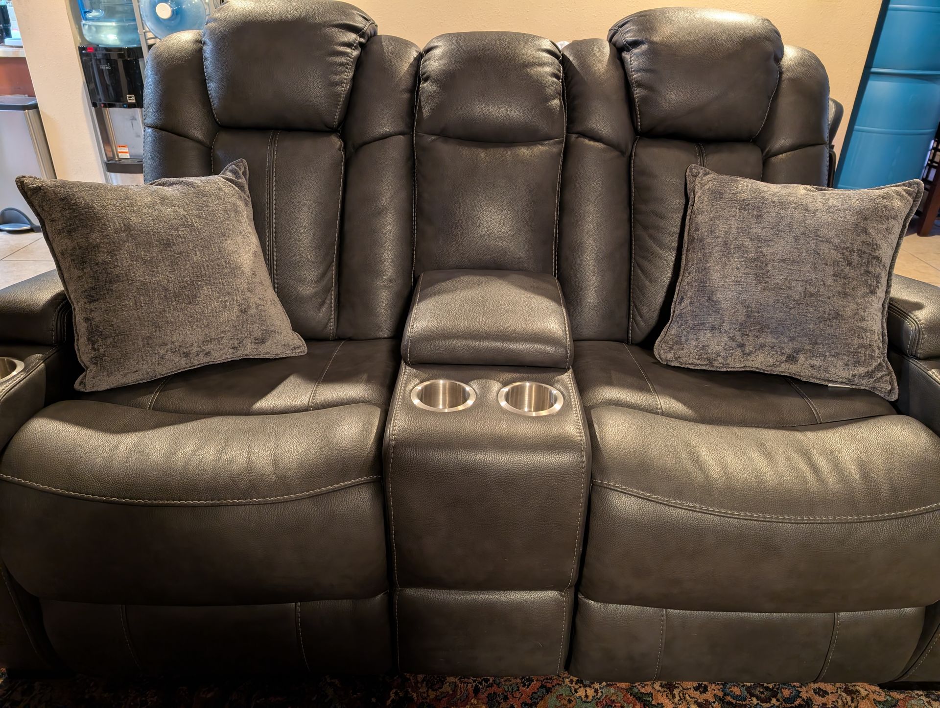 2 Piece Power Recliner Loveseat And Couch