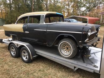 1955 CHEVY 2 DR POST BELAIR PROJECT for Sale in Chester SC