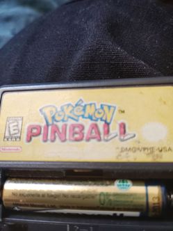 Pokemon pinball w/rumble pack Nintendo DS color