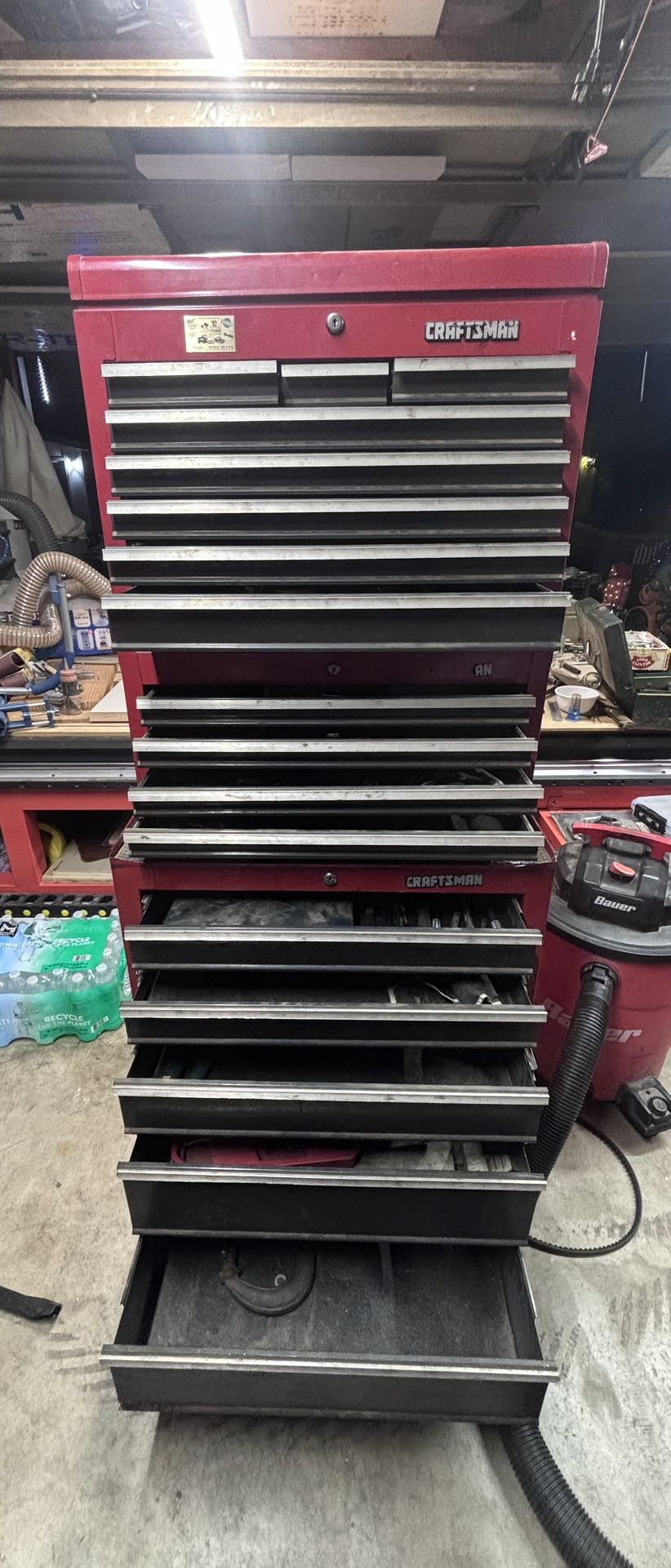 2 Tool Boxes With Tools