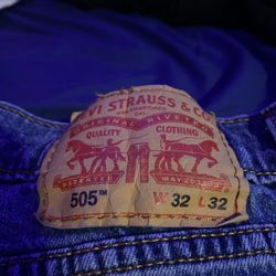 505 Levi Jeans