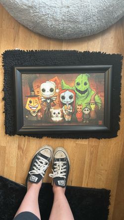 Nightmare before Christmas wall decor