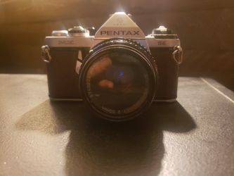Vintage Pentax Camera and Case