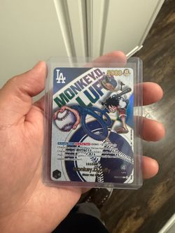 Dodgers Luffy Leader Card