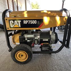CAT - RP7500 E ELECTRIC START PORTABLE GENERATOR 7500 W