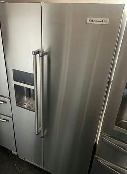 KitchenAid Side by Side Refrigerator Stainless Steel