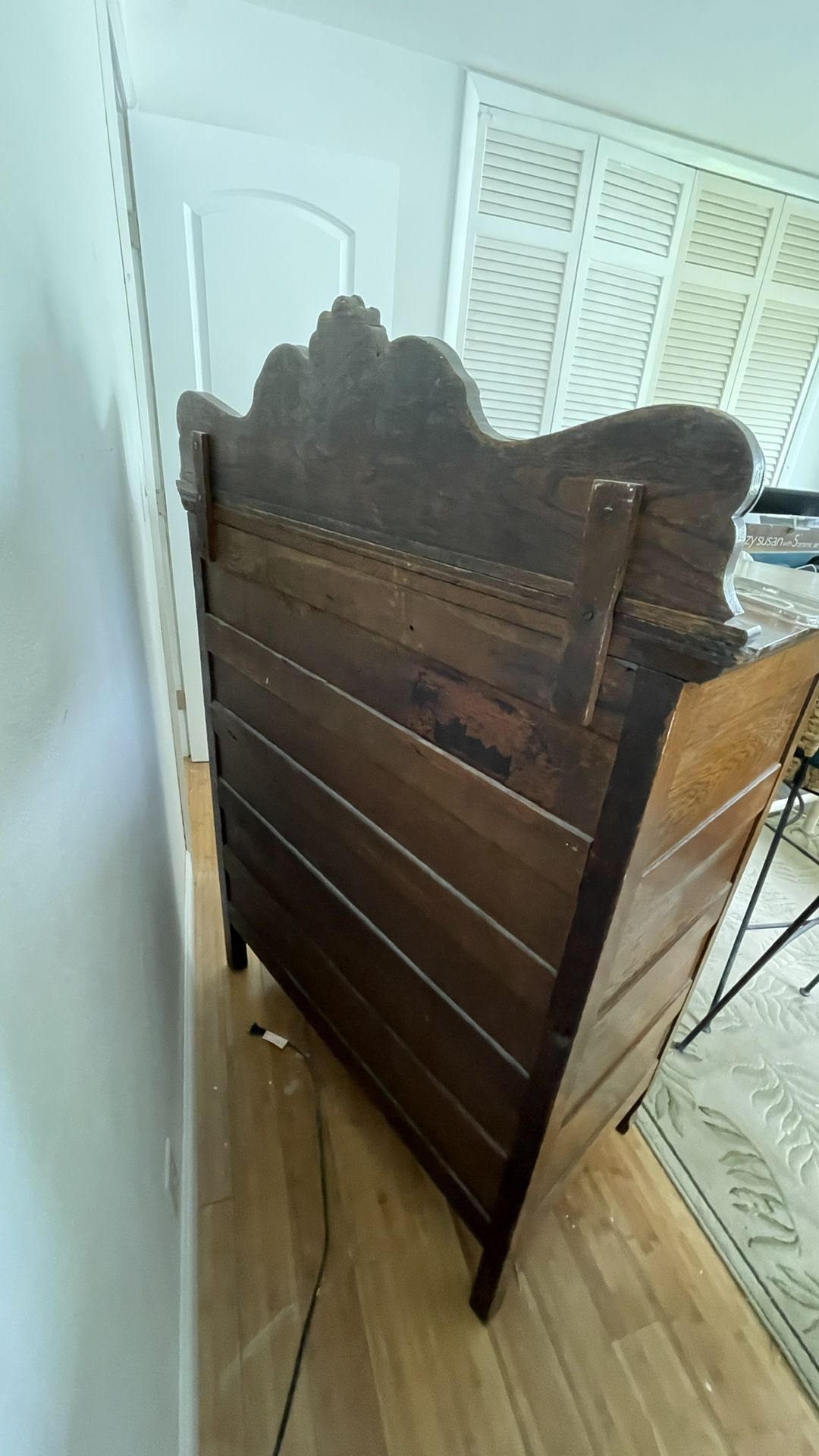 Vintage Tall Bedroom Dresser