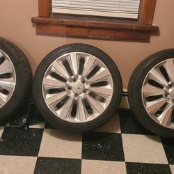19" ACURA RIMS, TIRES, TPMS SENSORS