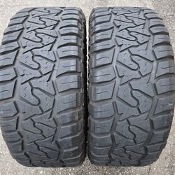 37x13.50x24 GRIT KING RIDGE CLIMBER TIRES (2)
