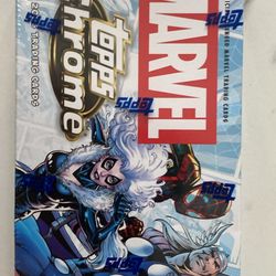 2025 Topps Chrome Marvel Comics Hobby Box BRAND NEW SEALED 