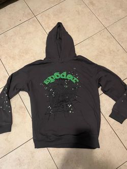 new spider hoodie size L