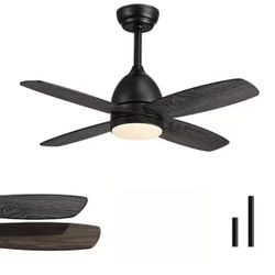 36 in Ceiling Fan with Light and Remote 