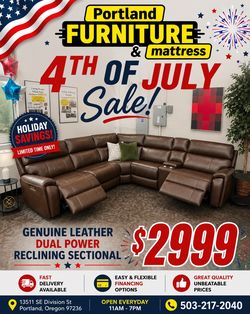 Leather Modular Reclining Sectional