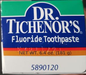 New. Dr. Tichenor's toothpaste