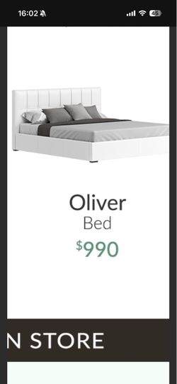 Queen bed frame