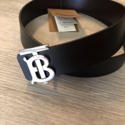 men’s burberry belt size 36/90 gucci versace nike polo 300$ NWT  